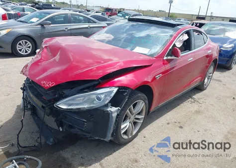 2014 Tesla Model S P85 из США, поврежденный, VIN 5YJSA1H14EFP63897